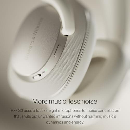 Bowers & Wilkins Px7 S3 Wireless Headphones - Vintage Maroon — view 3
