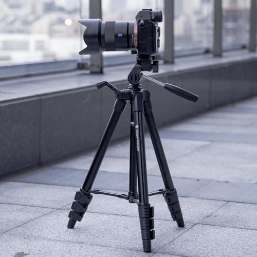 Fotopro 120cm Ultralight Compact Travel Tripod with Quick Release Plate and Panoramic Head Aluminum Tripod 0.5kg Maximum Load 2kg DIGI-3400 — view 5