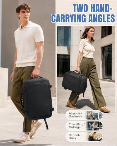 Ryanair Cabin Bag 40x30x20, Wizz Air Underseat Travel Backpack Hand Luggage — view 2