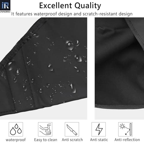 INNOREL TSB-40H Weight Bag Tripod Stone Video Sand Bag Waterproof SandBag for Universal Lightweight Travel Tripod Professional Camera Equipment Storage,Astrophotography Paintings,Load 33lb/15kg(Black) — view 3