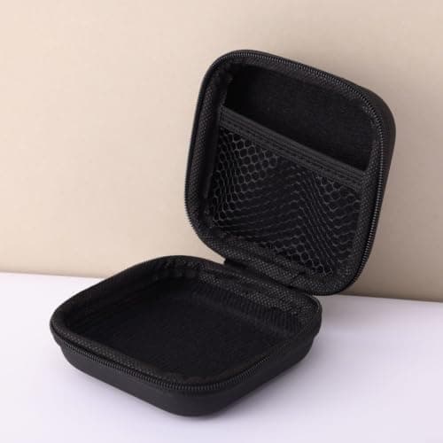 RiseNova EVA Headphone Storage Case, Carbon Fiber Hard Shell