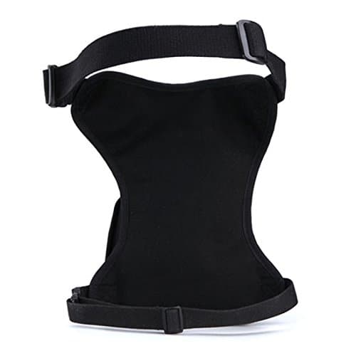 Canvas Drop Leg Bag Hiking Waist Pack for Men Women Outdoor Travel Sports Tactical Military Motorcycle Bike Cycling Riding Thigh Fanny Pouch — view 3