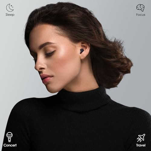 BAOZKKI Ear Plugs for Sleep – 45dB Micro-Seal SonicBarrier Comfort | Military-Grade NanoSilicon Matrix (1000+ Reuses) | BAO Lab-Certified | Ultra-Soft for Sleepers, Travel & Work — view 4