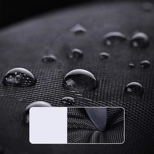 QSTDGVPW Folding Bike Storage Box, Travel Bag, Dustproof Bag for Folding Bikes, Black L No Wheel — view 3