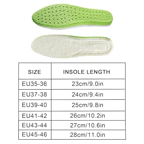 Thick Foam Insoles Comfortable Soft Elastic Extra Thick Shoe Inserts — view 6