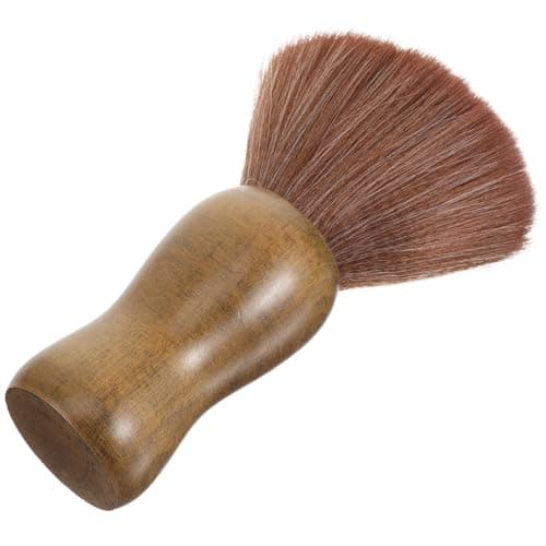 Shaving Brush Wooden Handle Nylon Bristles for Men Beard