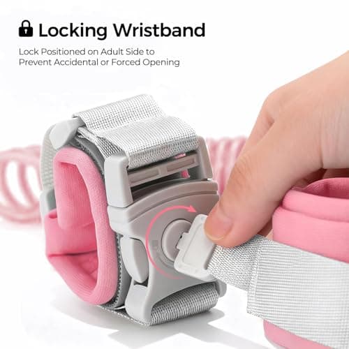 Anti-Theft Luggage Lock with Wrist Strap, Retractable Travel Security Cable for Suitcases, Backpacks, and Carry-On Bags – Portable Elastic Lock for Theft Prevention — view 4