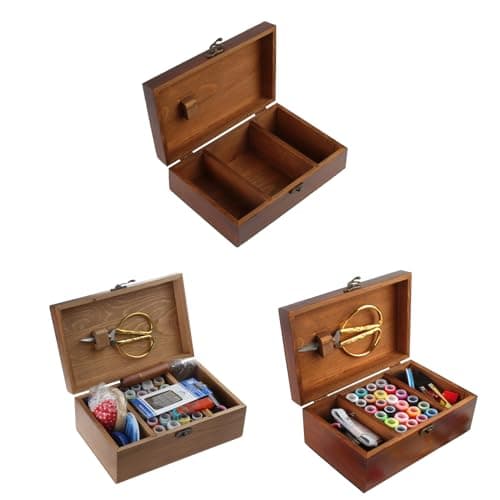 Sewing Kits Portable Travel Sewing Sets Adult Professional Supplies Includes Needle, Thread, Rippers for Beginner Home Kits Upholstery Repair Travel Set Supplies — view 6