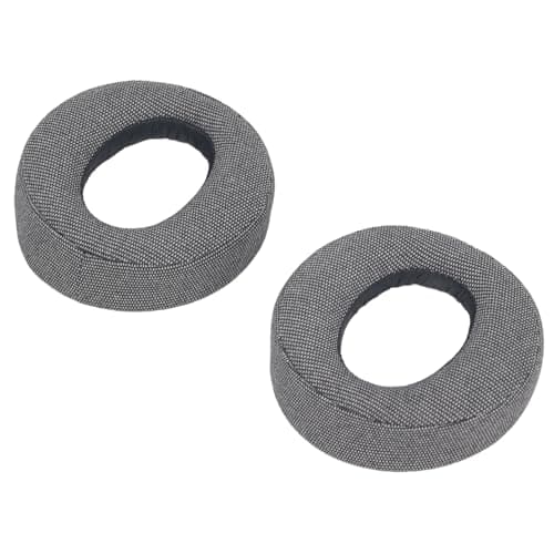 TYTOGE Ear Pads, Grey Replacement Cushions Soft Linen Memory Foam Repair Parts for Pulse 3D Wireless Headphones — view 4
