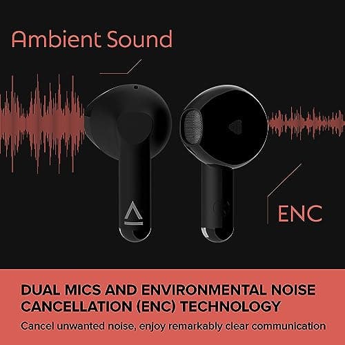 Creative Zen Air DOT Lightweight True Wireless Sweatproof In-ear Headphones, with Ultra Compact Case, 13 mm Neodymium Driver, Dual Mics with ENC Technology, up to 24 Hours Battery Life, Bluetooth 5.3 — view 5
