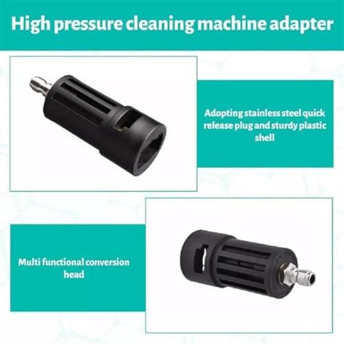 FiTspi Quick Release Pressure Washer Gun Adapter for Karcher K2-K7 To 1/4" Connector, Quick Connect Adapter for Gun and Hose — view 6