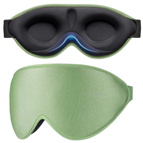 Gritin 100% Light Blocking Sleep Masks for Men&Women-Zero Eye Pressure Mask