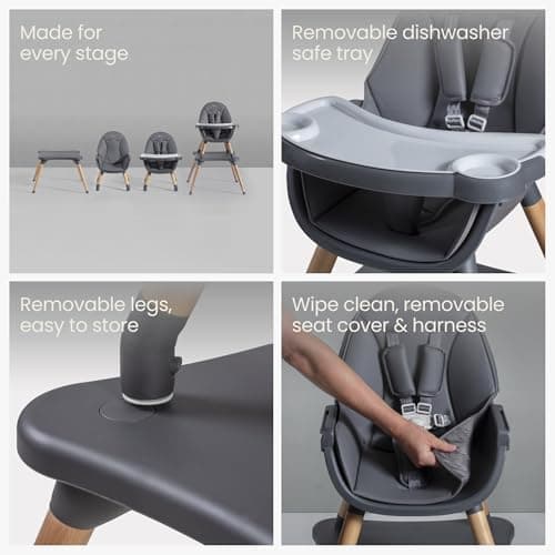 Silver Cross Eat & Play 4-in-1 Highchair, 6 Months to 5 Years — view 3