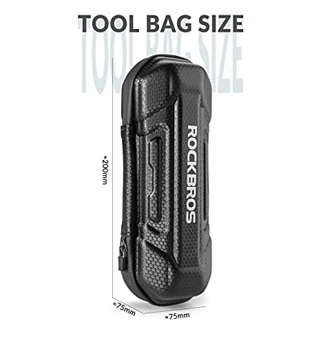 ROCKBROS Bicycle Accessories Organizer Bag Travel Portable Bicycle Multifunctional Bag for Repair Tools, Mini Pump — view 2