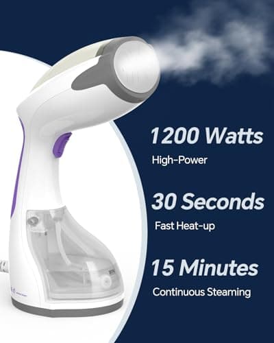 BEAUTURAL Portable Handheld Steamer — view 2