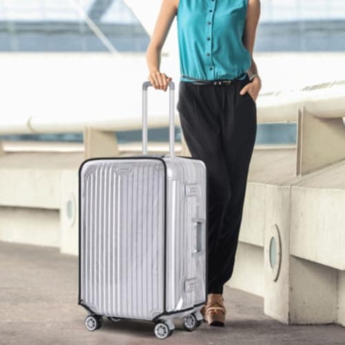GATHINESS 3 Pack PVC Suitcase Protective Cover Thickened Protector — view 6