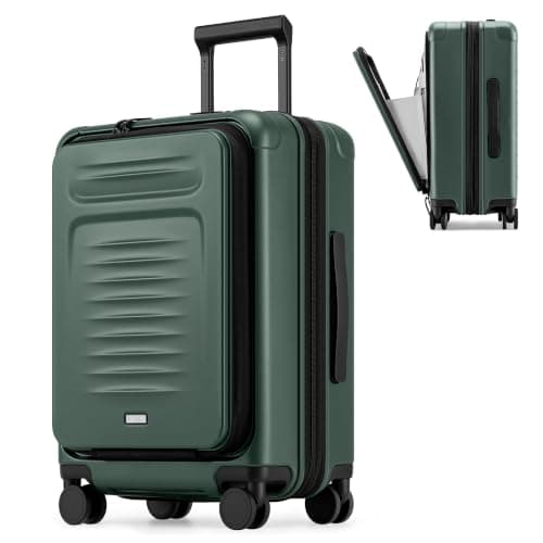 COOLIFE Cabin Suitcase with Laptop Compartment, Expandable Layer 56x40x25cm
