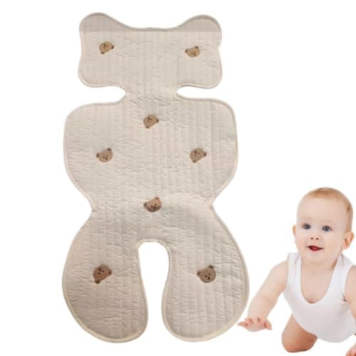 Car Seat Cover - Cotton Cooling Pad, Stroller Breathable Mat Gear Set — view 6