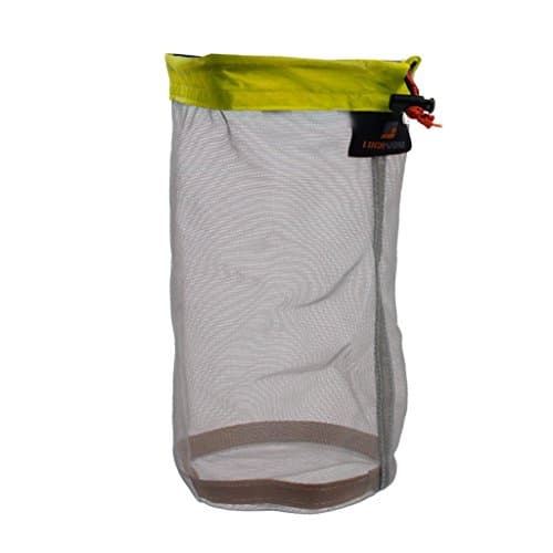 Yundxi 3pcs Ultralight Ultra Stuff Sacks Set Mesh Drawstring Storage Bags — view 4