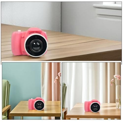 WHAMVOX Portable Camera High Definition Projection Function for Travel and Camping with Projector Plastic Material, Compact Small Video Recorder — view 2