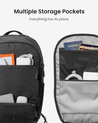 tomtoc Laptop Backpack 26L, Large Work Bag Fits 15.6-16 Inch Laptop — view 6