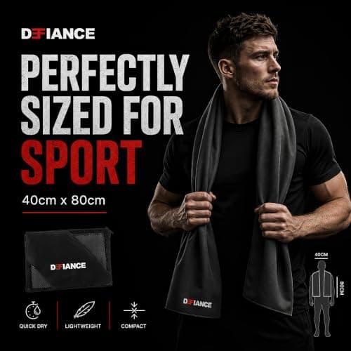 Defiance Microfibre Quick Dry lightweight, Sports Cooling Towel & net bag — view 5