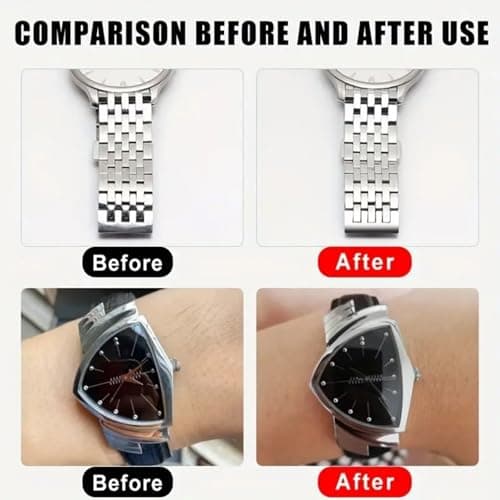 Nebulith Watch Polishing Kit,Premium Polishing and Cleaning Paste,Watch Glass Scratch Remover with Sponge, Watch Cleaning Kit,Strap and Screen Scratch Repair,Stainless Steel Scratch Remover,30g — view 2