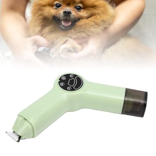 Compact Electric Cat Nail Clippers Multi Function Ergonomic Design for Easy Grooming At Home or Travel 216g (Mint Green) — view 4