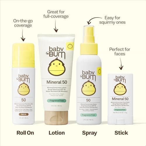Baby Bum SPF 50 Mineral Sunscreen Lotion Fragrance Free – 3 oz — view 5