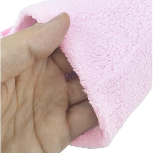 JoWebb 5 Pairs Disposable Closed-Toe Hotel Slippers for Women, Washable & Foldable Spa Guest Slippers for Travel, Parties and Home Use — view 3