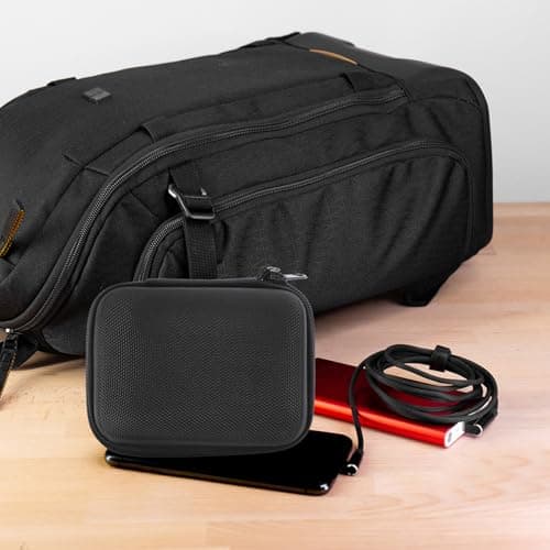 GALPADA Eva Cable Organizer Case for Data Cable and Headphone Black — view 6
