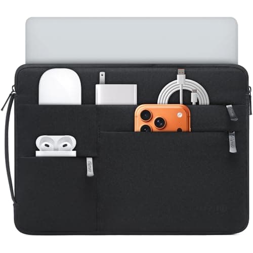 HYZUO 14-15 Inch Laptop Case Sleeve Bag for MacBook Air 15 M5, Black