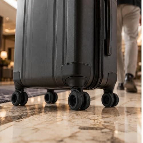 iohsxae 32‑Pack Silicone Luggage Wheel Covers, Multi‑Color Protectors for 50‑65mm Double Wheels — view 6