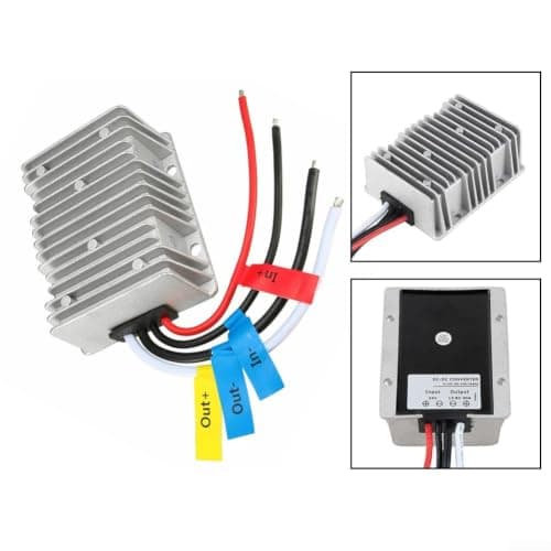 Voltage Converter for Trucks, Golf Carts, Buses, 24 V to 13.8 V — view 4