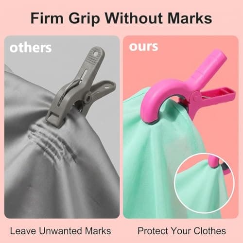 8 PCS Large Beach Towel Clips for Sun Loungers — view 5