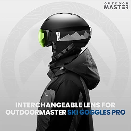 OutdoorMaster PRO Ski Goggle Replacement Lens, VLT Options for All Weather — view 6