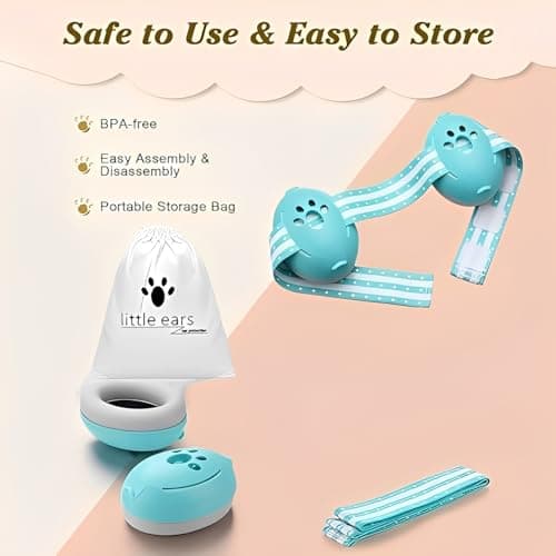 Baby Ear Defenders for 0-36 Months, Soft Adjustable with Noise‑Reduction — view 5