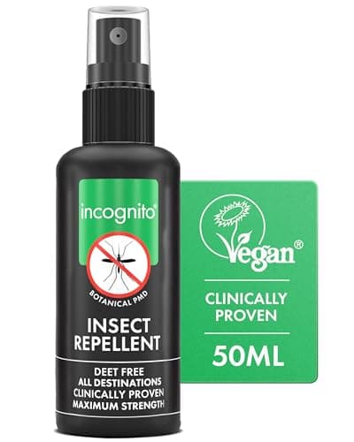 Incognito Mosquito Repellent Spray Natural DEET Free 50ml