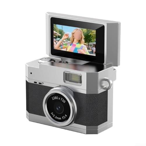 for mini Digital Camera 0.96" Screen Pocket Vlog Cam for mini(Brown) — view 5
