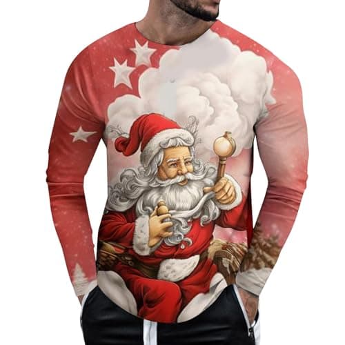 Merino Wool Jumper Pullover Shirts for Men White Tshirt Long Sweaters Burgundy Hoodie Men's Casual Stand Collar Pocket Sweatshirt Fleece Gilet