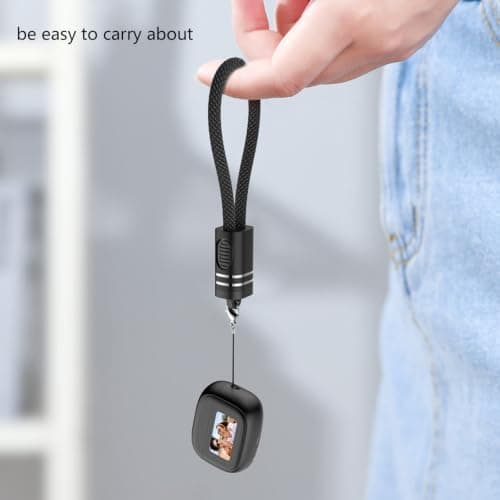 FANGZESHI 60W Fast Charging Double Type C Cable with Keychain, 18cm, Gold — view 4