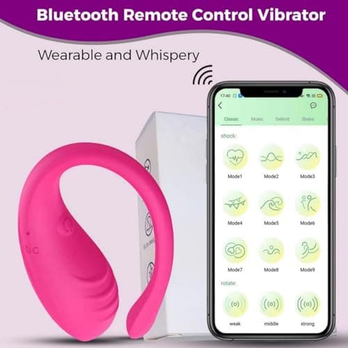 Wireless L.ove E.GGS Vibratiers Women's Mini Vibrat.o.rs Vibrating Massage Tools for Date Night Wearable Vibrabrater for Women Remote Control Bluetooth App Vibrabrater Small HY15 — view 4