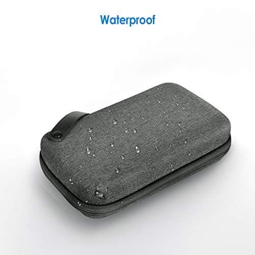 JETech Travel Accessories Organizer Case, Gadget Pouch Portable Electronic Pouch for MacBook Power Adapter, Cable, Stylus Pen, SD Card, Power Bank, USB Flash Drive — view 4