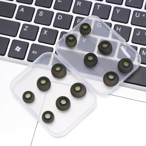 BCOATH 12Pcs Silicone in-Ear Plugs, Sound Insulation and Comfortable Fit, with Storage Box, Reusable Headphone Caps for Sleep, Travel and Noise Reduction — view 4