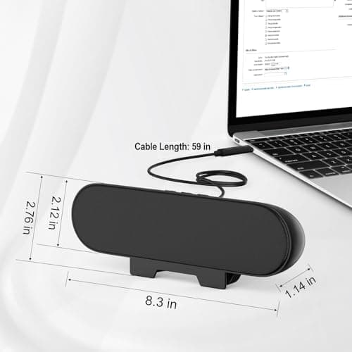 ADELGO USB Speakers for PC Desktop — view 5