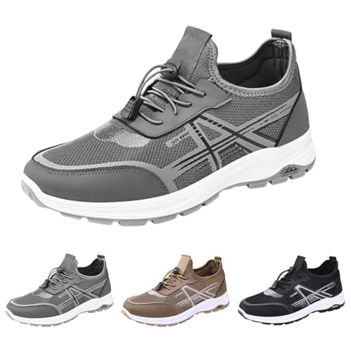 Campus Men's Sports Shoes, Jogging Shoes with Screw Lock Trainers, gray, 10 — view 3