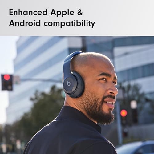 Beats Studio Pro – Wireless Bluetooth Noise Cancelling Headphones – Personalised Spatial Audio, USB-C Lossless Audio, Apple & Android Compatibility, Up to 40 Hours Battery Life – Navy — view 3