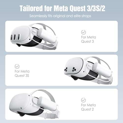 SUPERUS Battery Pack for Meta Quest 3/3S & Oculus Quest 2, 5000mAh, PD20W Fast Charging, Extra 2-3H Playtime, Compatible with Original & Elite Straps, Lightweight Portable Rechargeable VR Accessories — view 2