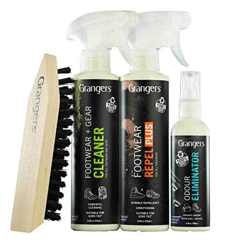 Granger's Footwear Care Kit | Complete Eco-responsible Cleaning and Waterproofing for all Outdoor Footwear — view 3