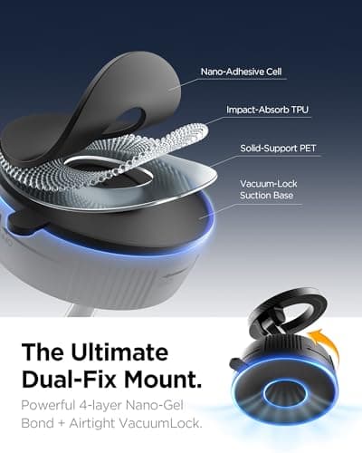 Spigen VacuumLock MagSafe Car Mount Magnetic Car Phone Holder — view 3